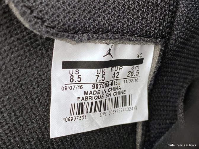 Rep Husky Jordan Retro 1 Star 